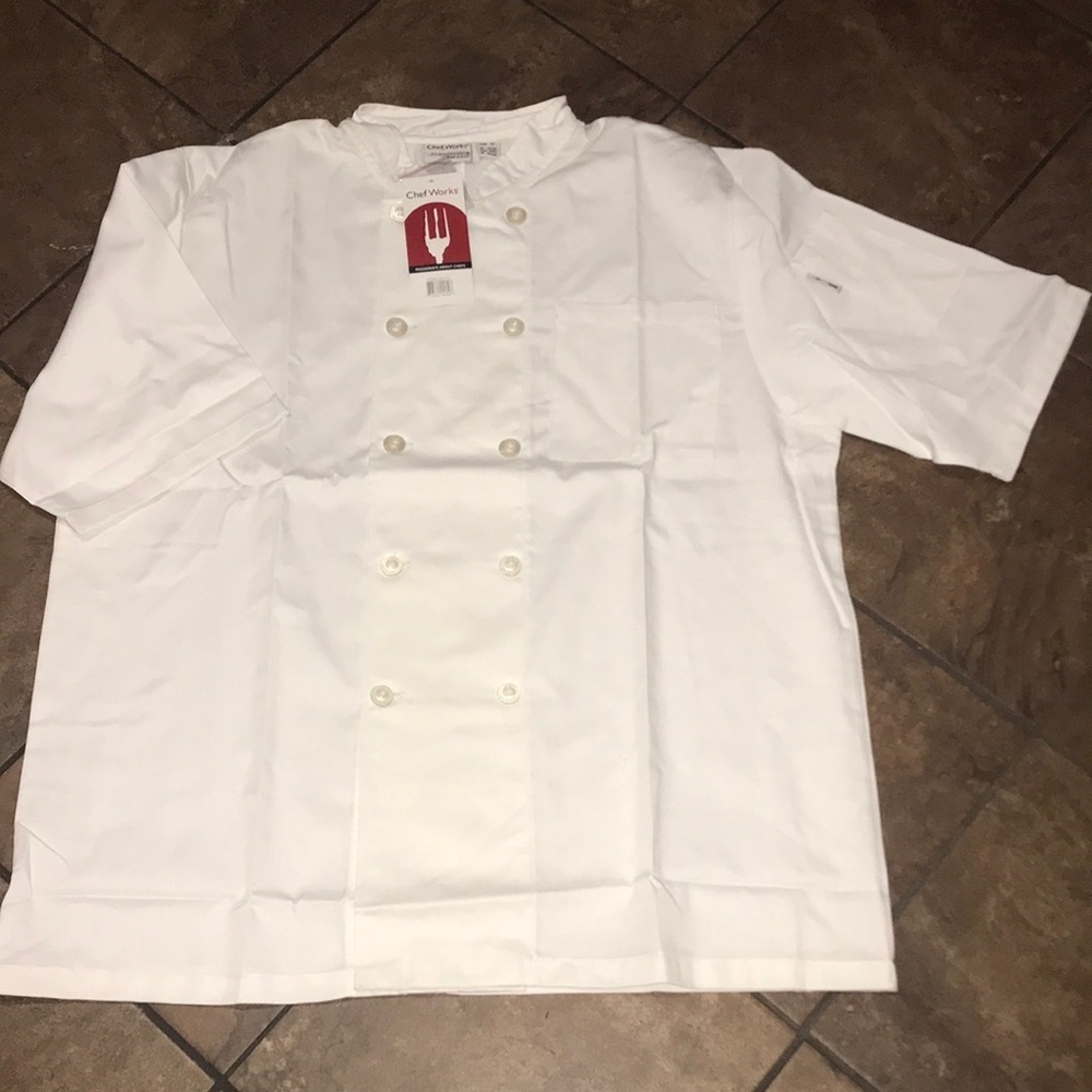 NIP Unisex White Chef’s Top